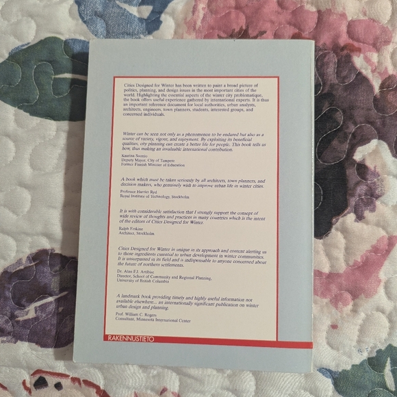 Cities Designed for Winter book - Picture 2 of 5